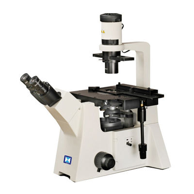 LIB-305は無限光学系が付いているTrinocularの生物顕微鏡を逆にした